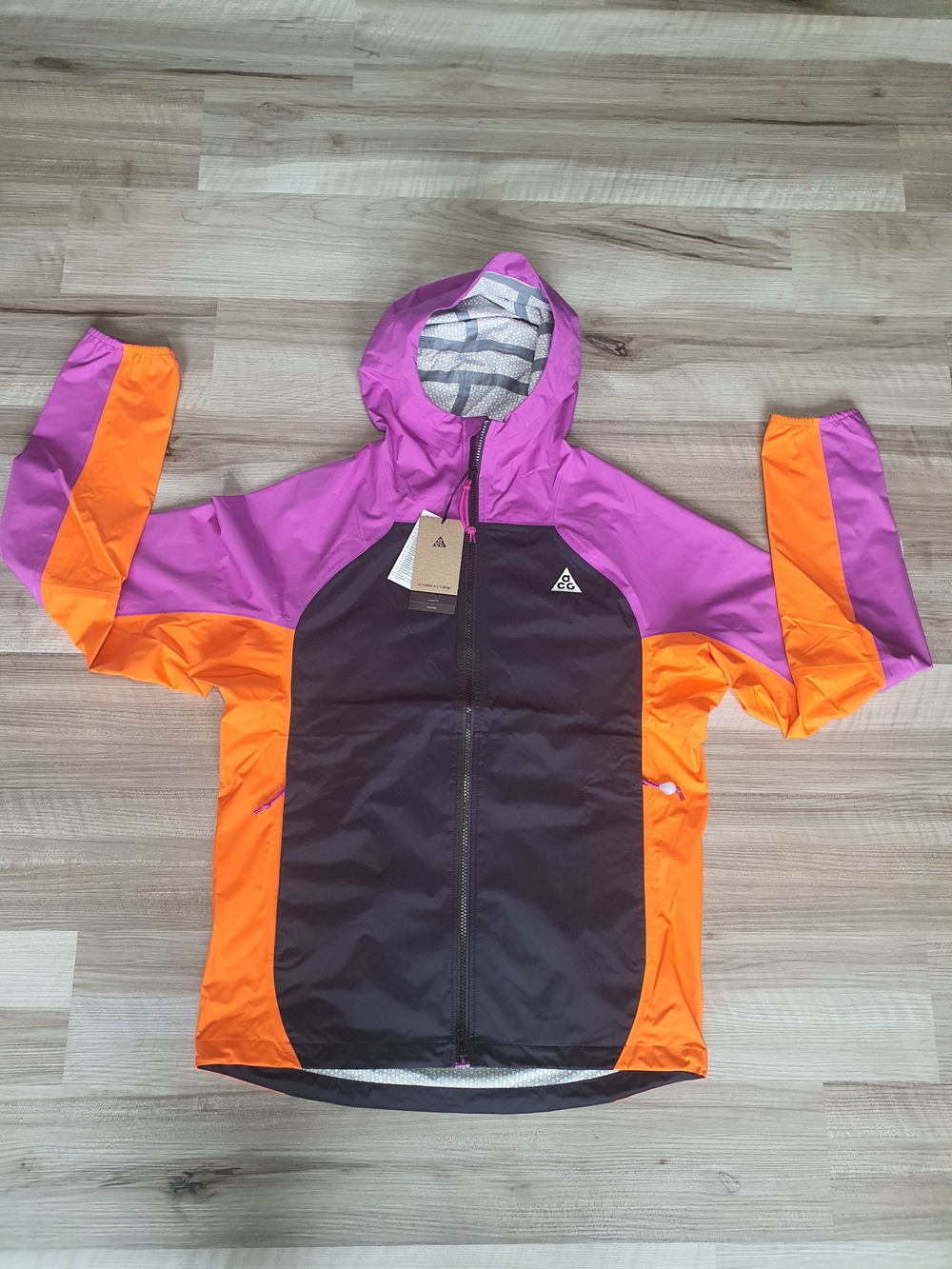 Nike ACG Morpho Storm DRI-FIT Rain ADV Jacket Vivid Purple Mens Small New